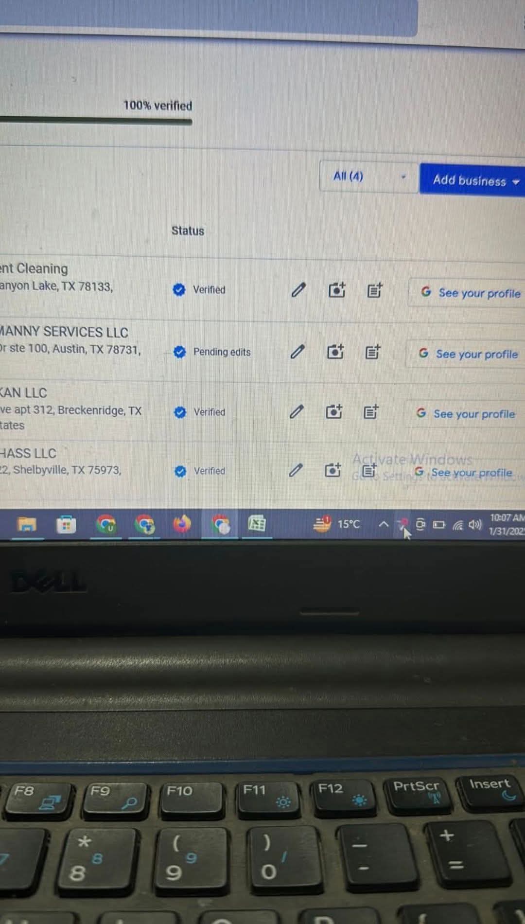 I will help verify your Google Business Profile GMB in eligible countries