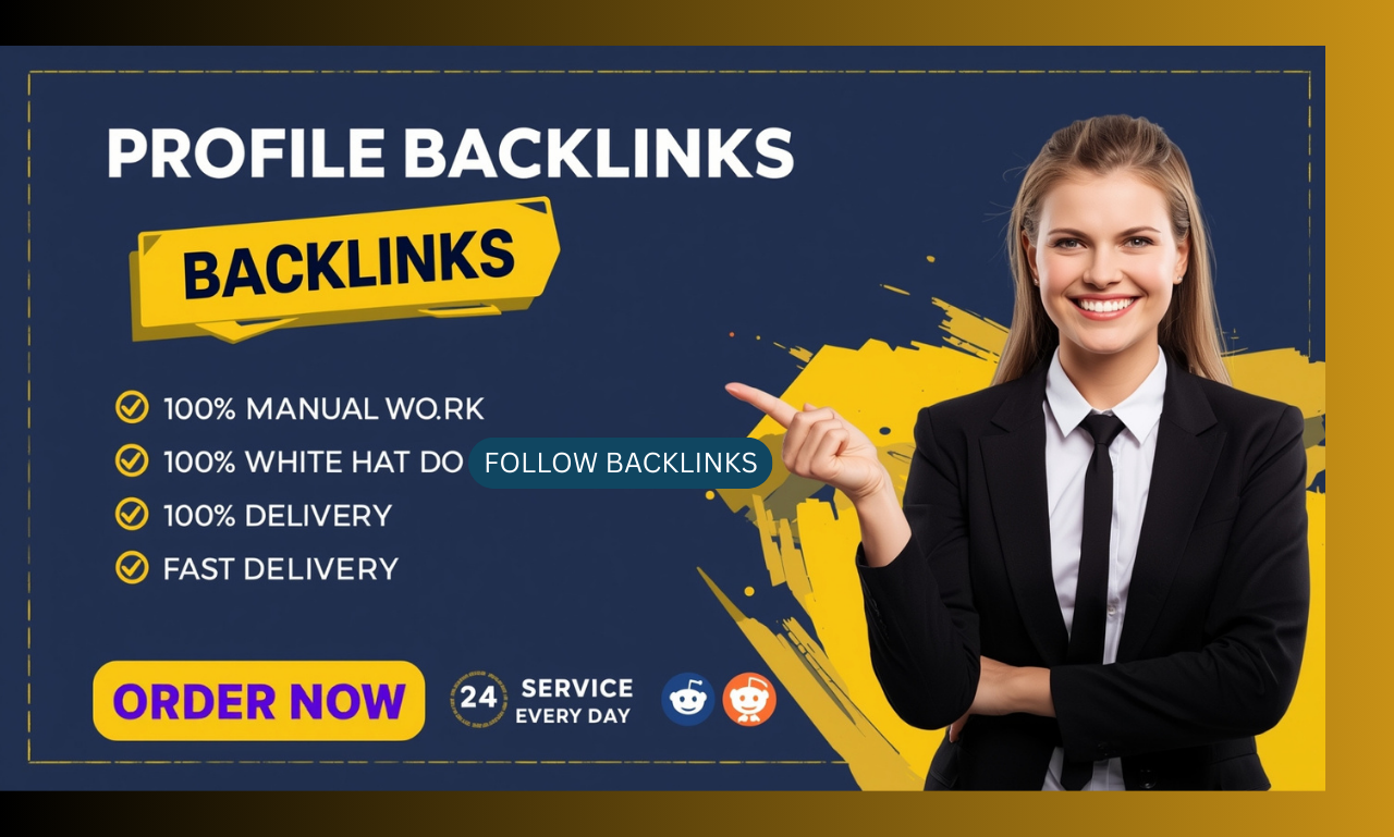 Create High-Quality 150 Profile Backlinks to Boost We...