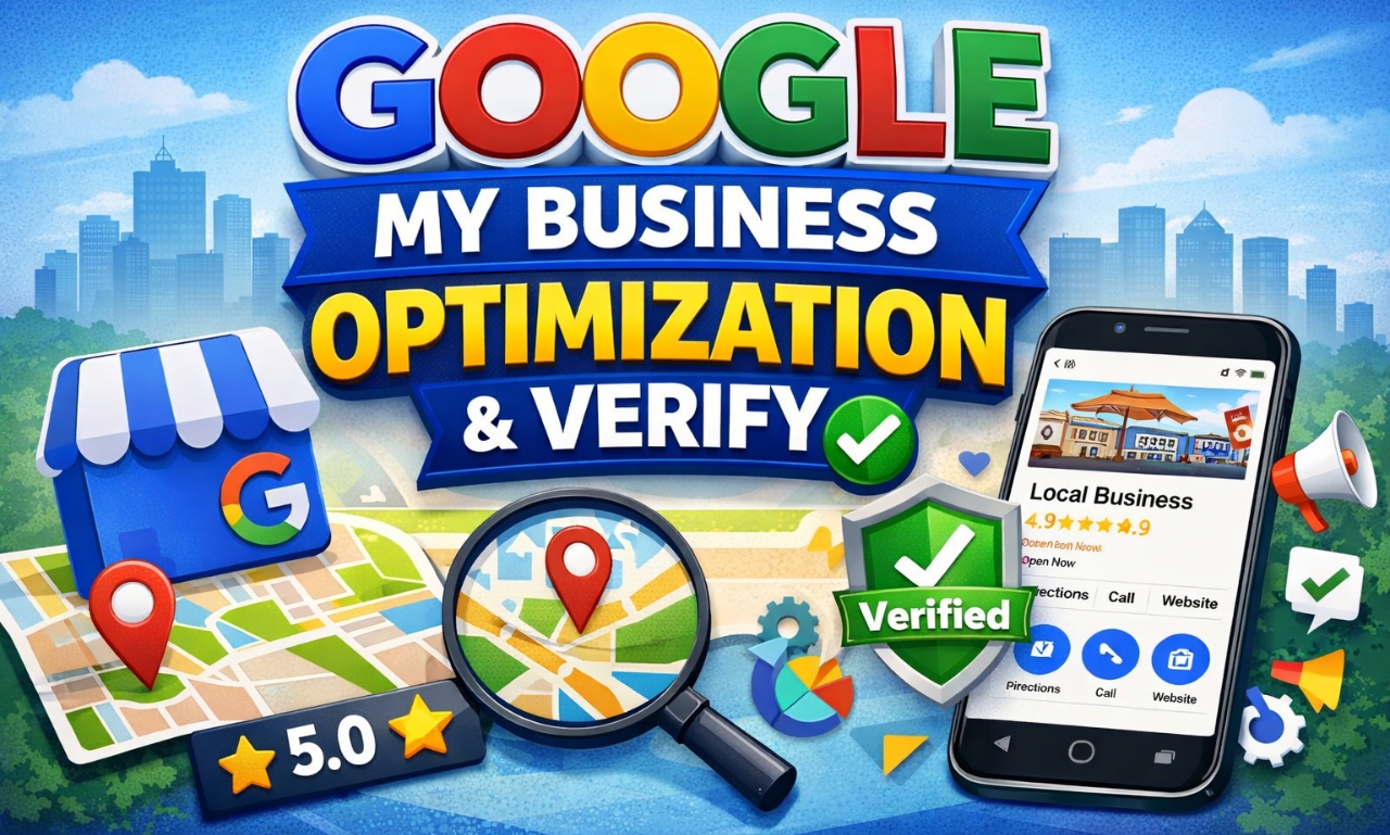 i will optimize google my business to boost local ranking , sales