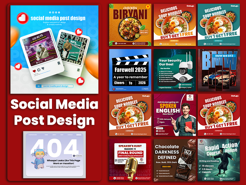 I will design professional graphics and ad banners for your business