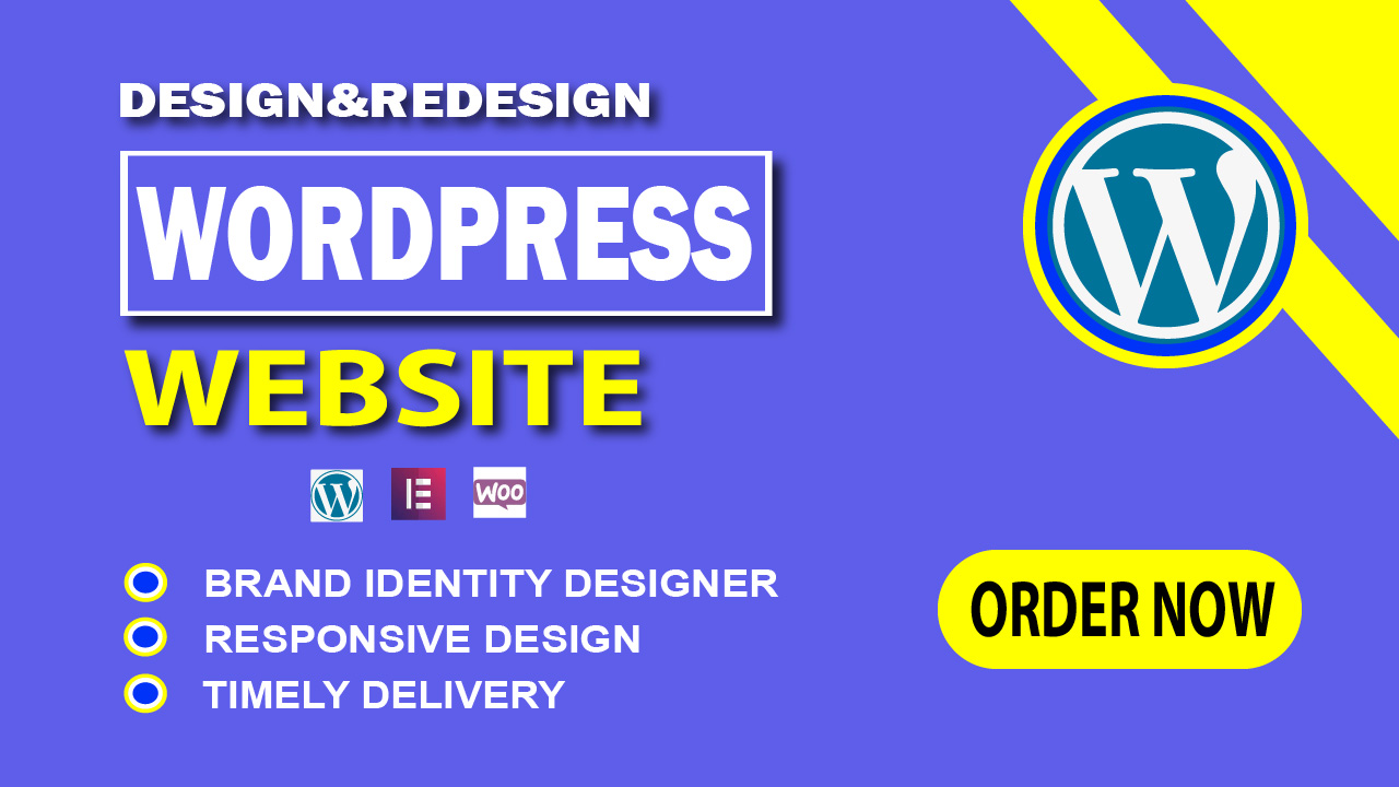 I will design or redesign a website using Elementor pro.