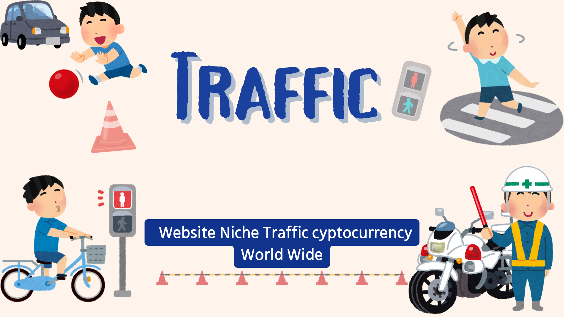 Website Niche Traffic cyptocurrency World Wide