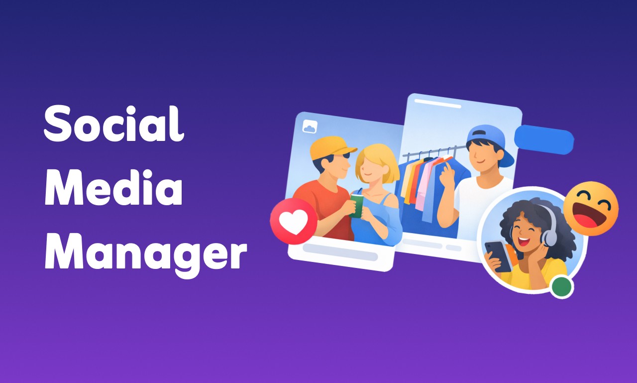 Post Creation with Captions and Hashtags