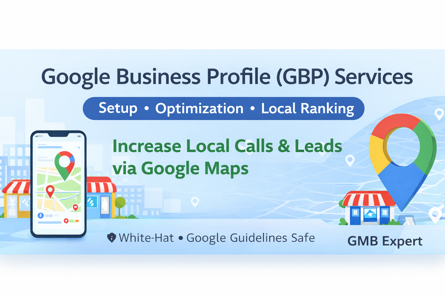 I will optimize your Google Business Profile for more calls & Google Maps ranking