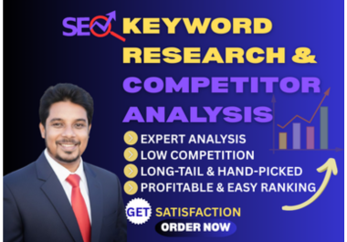 I will find the best low competition SEO keywords to ...