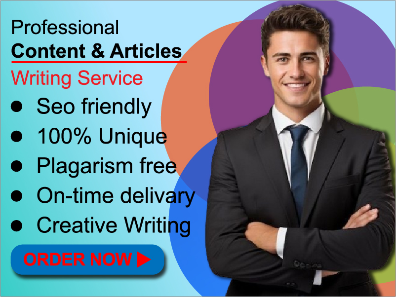 I provide 1000+ Word Professional Content Writing Services