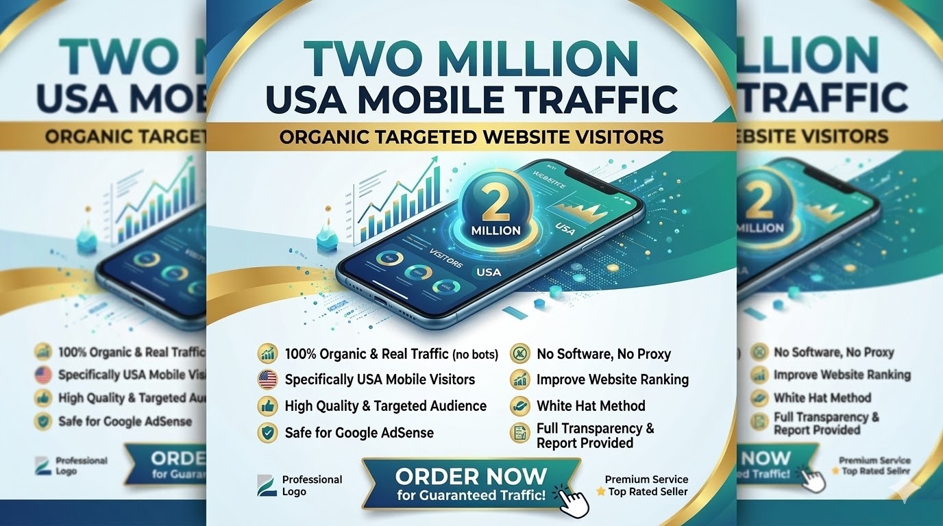 Boost Your Business with 2 Million Real Organic USA M...