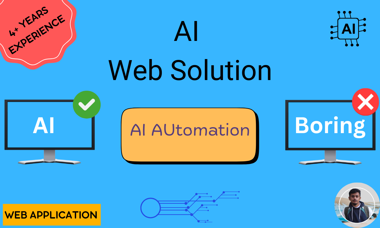 I will build AI web application, software developmen...
