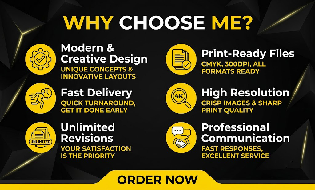 I will design professional flyer, poster or brochure