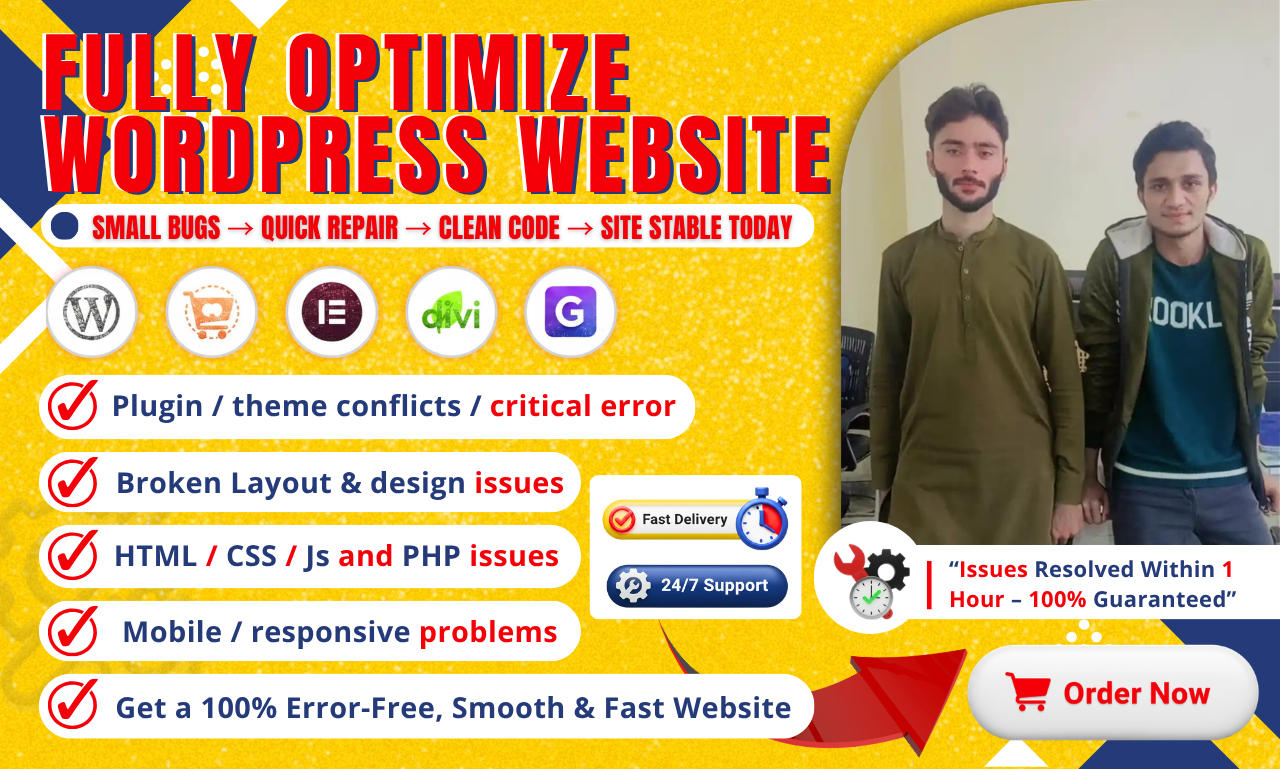 I will create a modern, responsive WordPress website for business or personal brand.