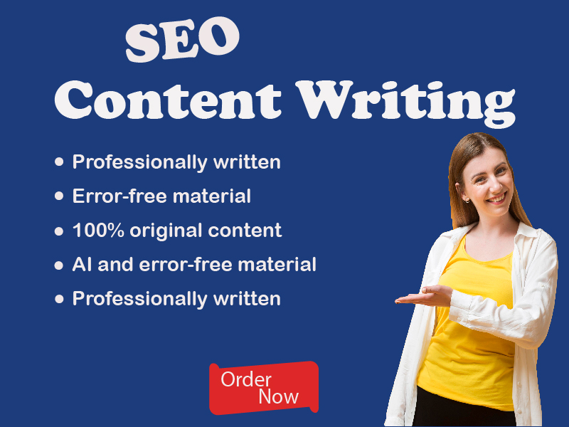 I will write plugarism free content, Article 800-1000...