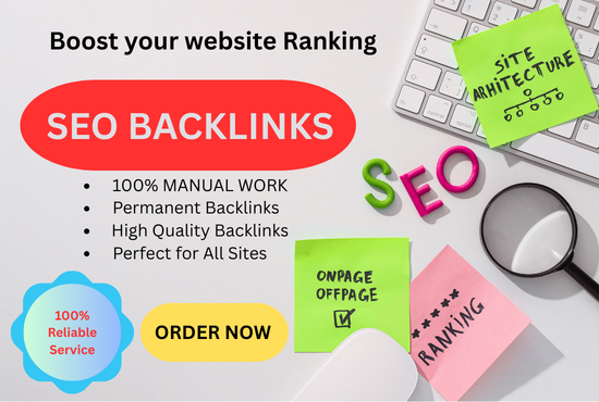 I will create 100 high authority manual white hat seo...