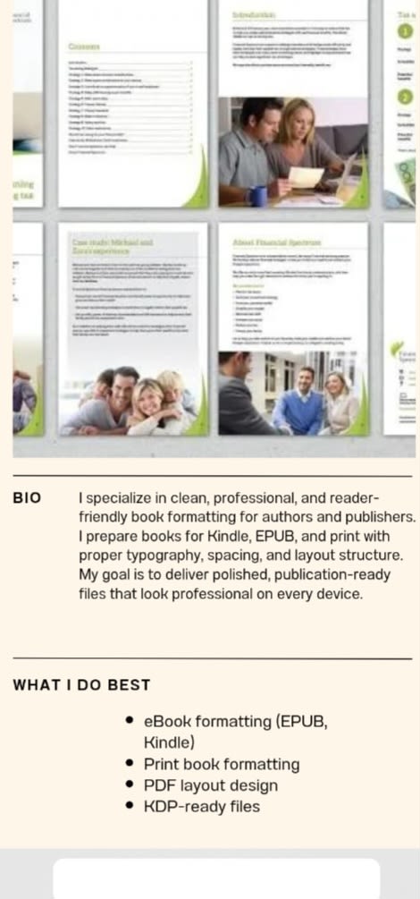 I will convert your messy manuscript into professional looking,publish ready,clean book.