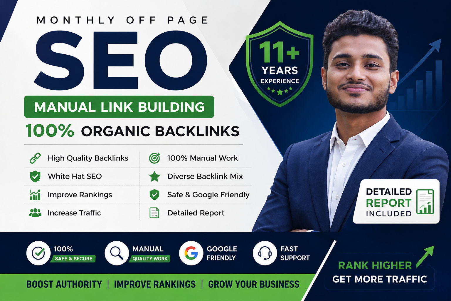 Monthly SEO for Your Business Website Boost Ranking, Traffic & Sales complete package 