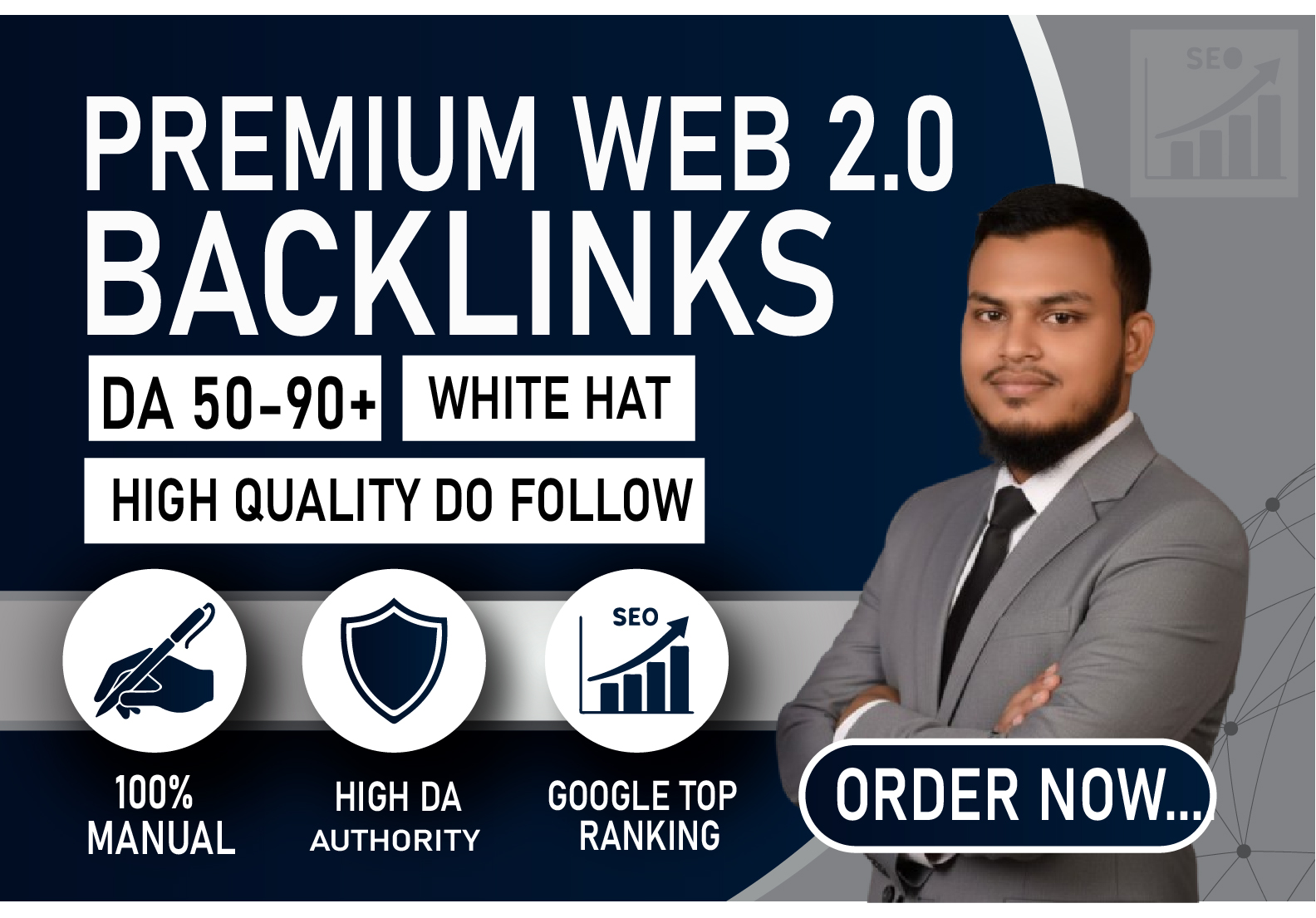 I Will Build Premium High DA Web 2.0 Backlinks Manually for Powerful SEO Ranking