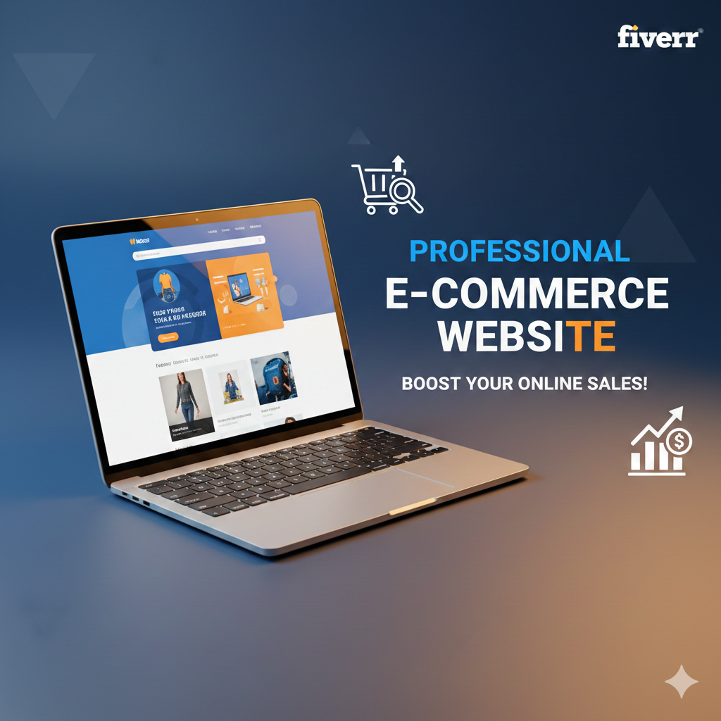 Create a Professional E-commerce Website in a Short Time