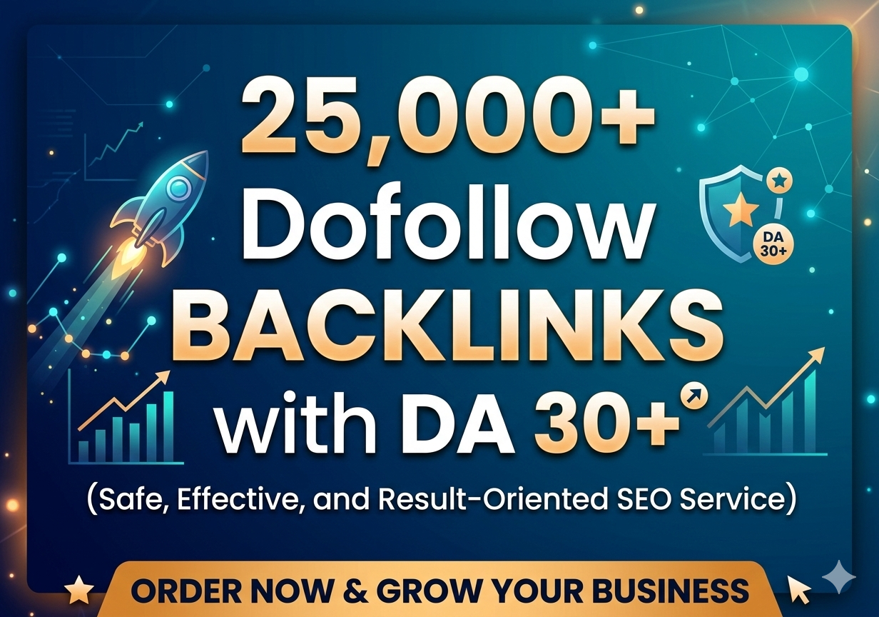 Ranking Accelerator 25,000+ Dofollow Backlinks with D...