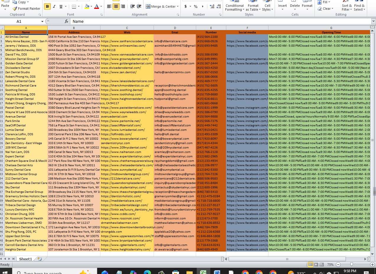 I will do Excel data entry, Google Sheets data entry and data management