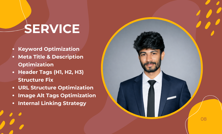 i will do professional on page SEO optimization wordpress for 5 landing Page 