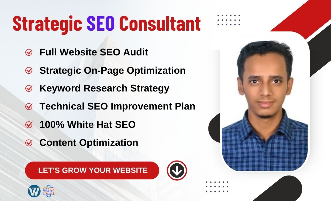 I Will Do Full Website SEO Audit, On Page Optimization, Keyword Research Strategy and Technical SEO 