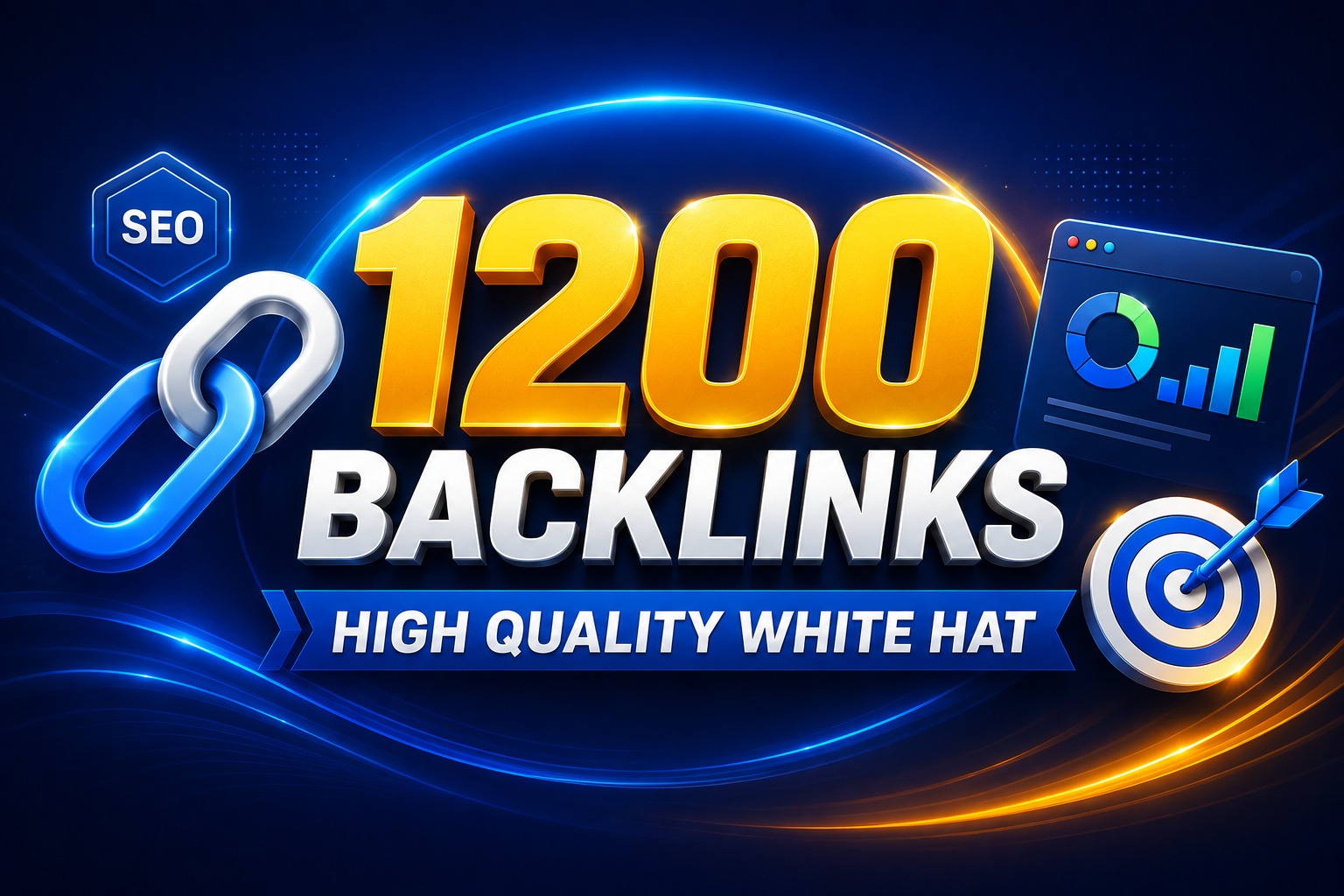 I will deliver 1200 backlinks for your website