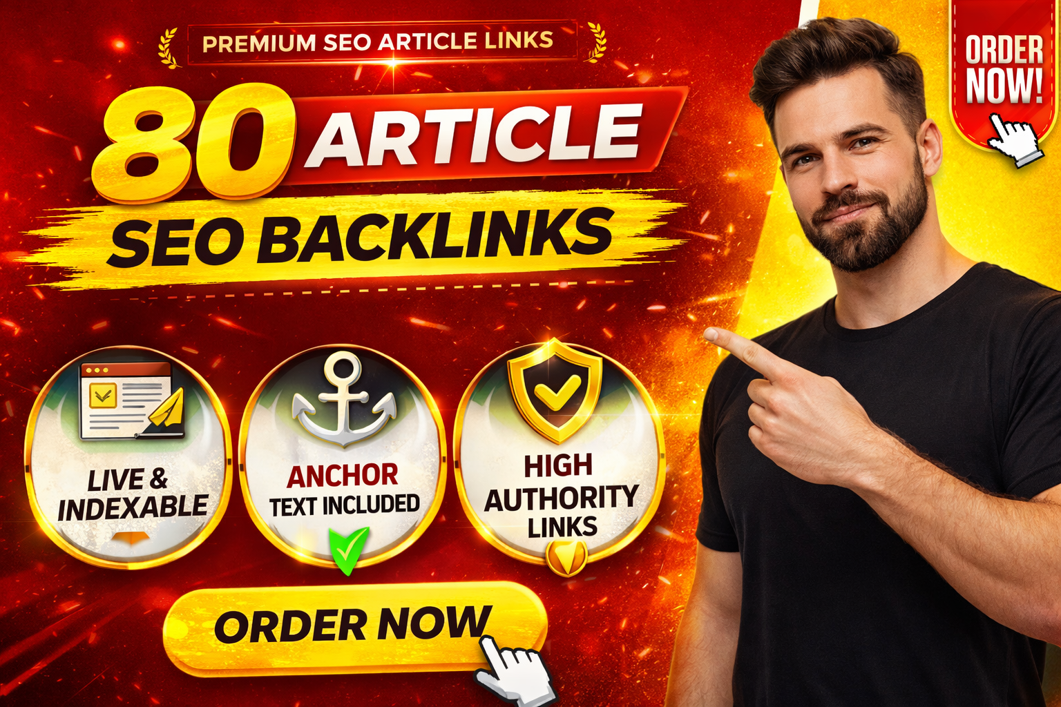 Manually Create 80 Article Submission Backlinks on Hi...