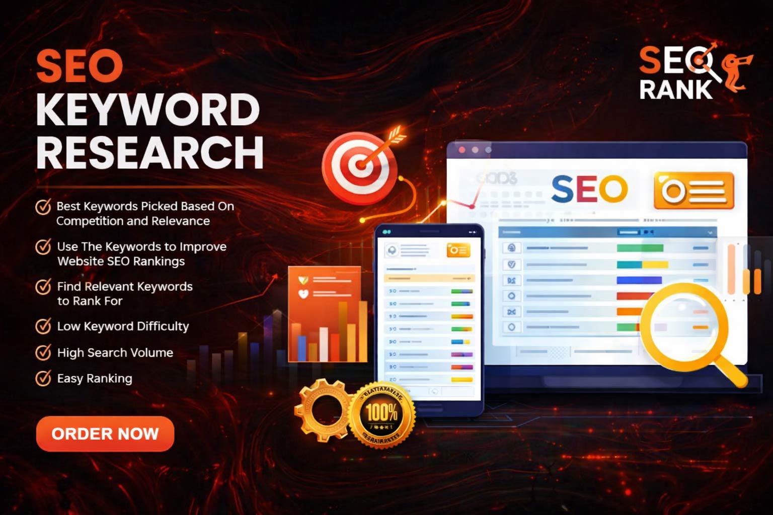 I Will Do Advanced SEO Keyword Research (50-100 Keywords) for Fast Google Ranking