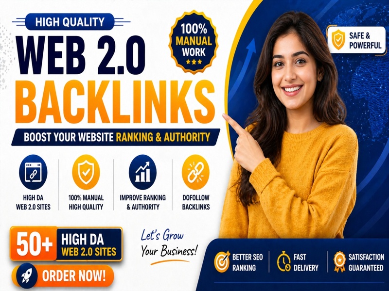I will create high authority 60 web 2.0 backlinks for...