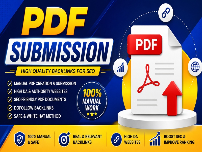 I Will Build 50 SEO Friendly PDF Submission Backlinks...