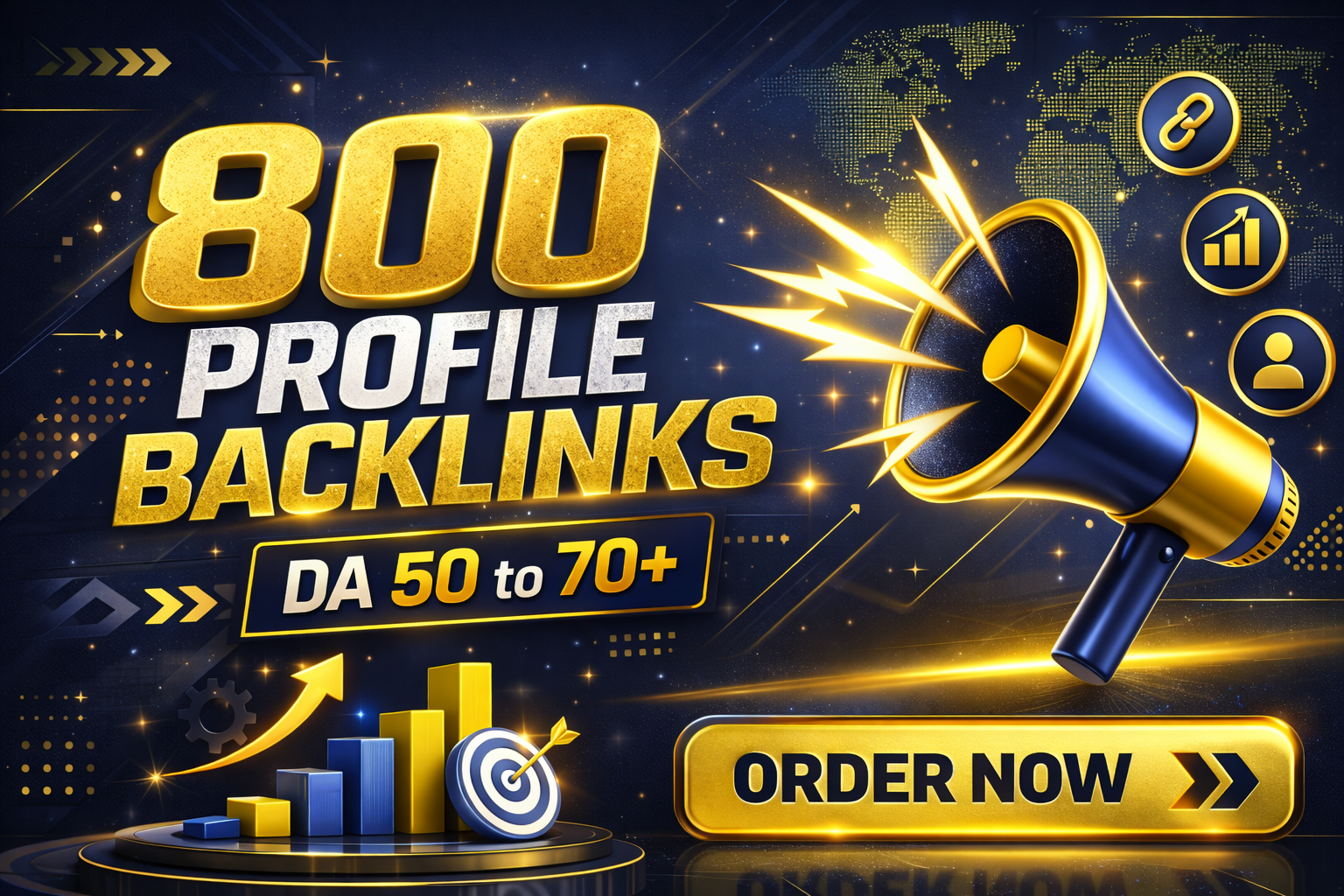 Rank Higher on Google with 800 DA 50&ndash;70+ Profile Backlinks