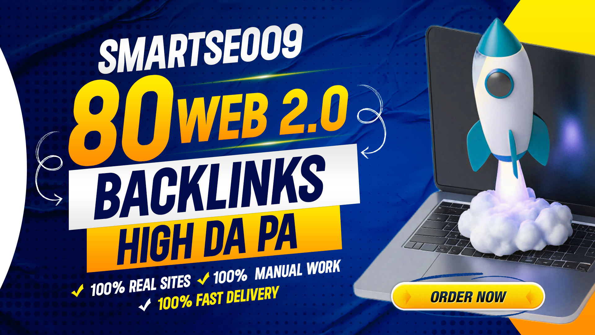 We Provide Manually 80 Web 2.0 Backlinks High DA PA D...