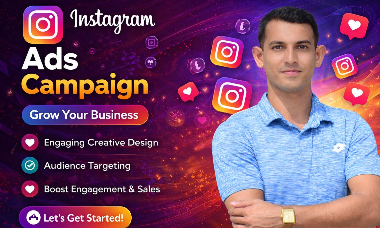 I will run facebook ads to generate leads and sales