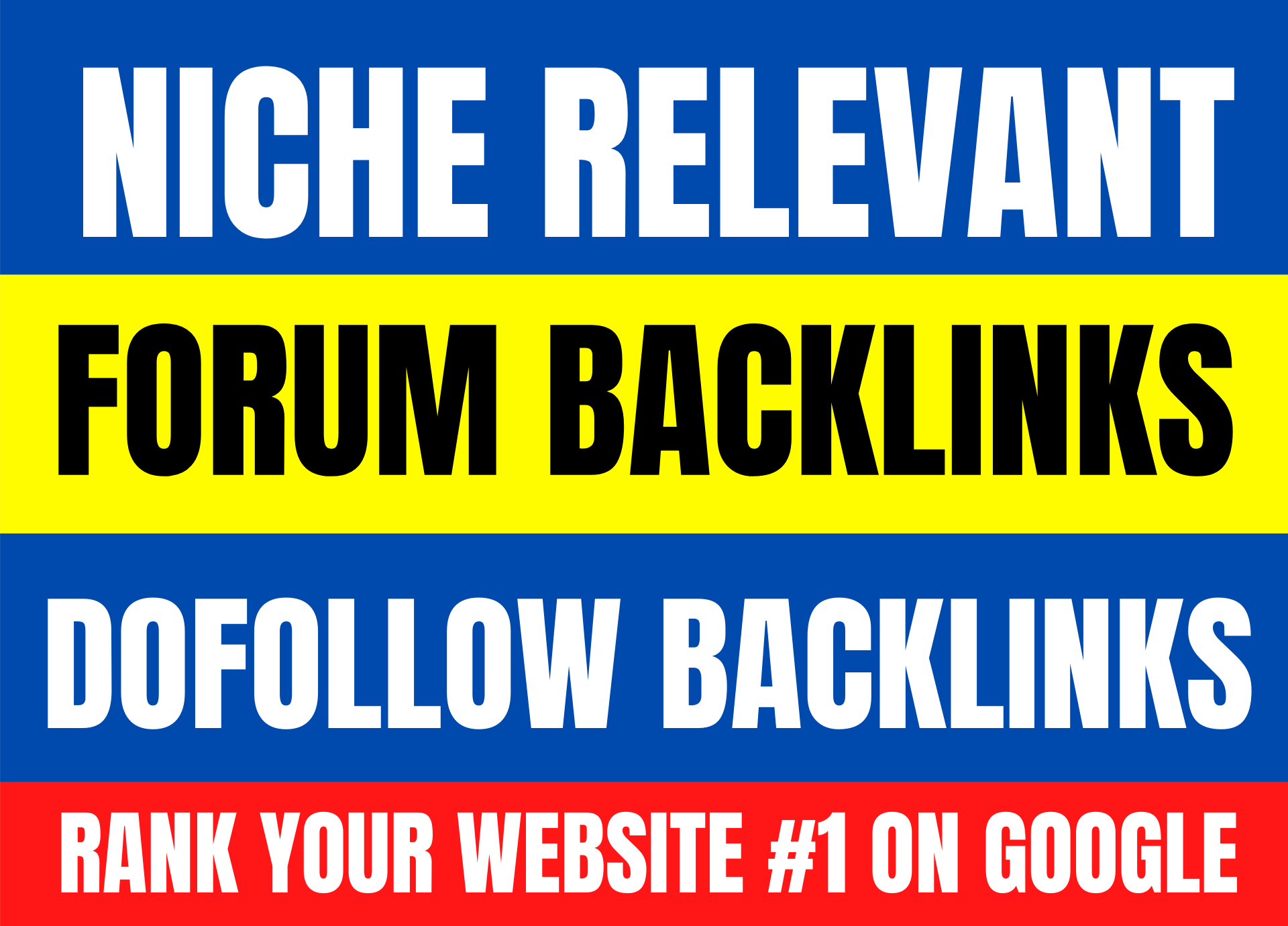 provide high authority niche relevant dofollow forum ...