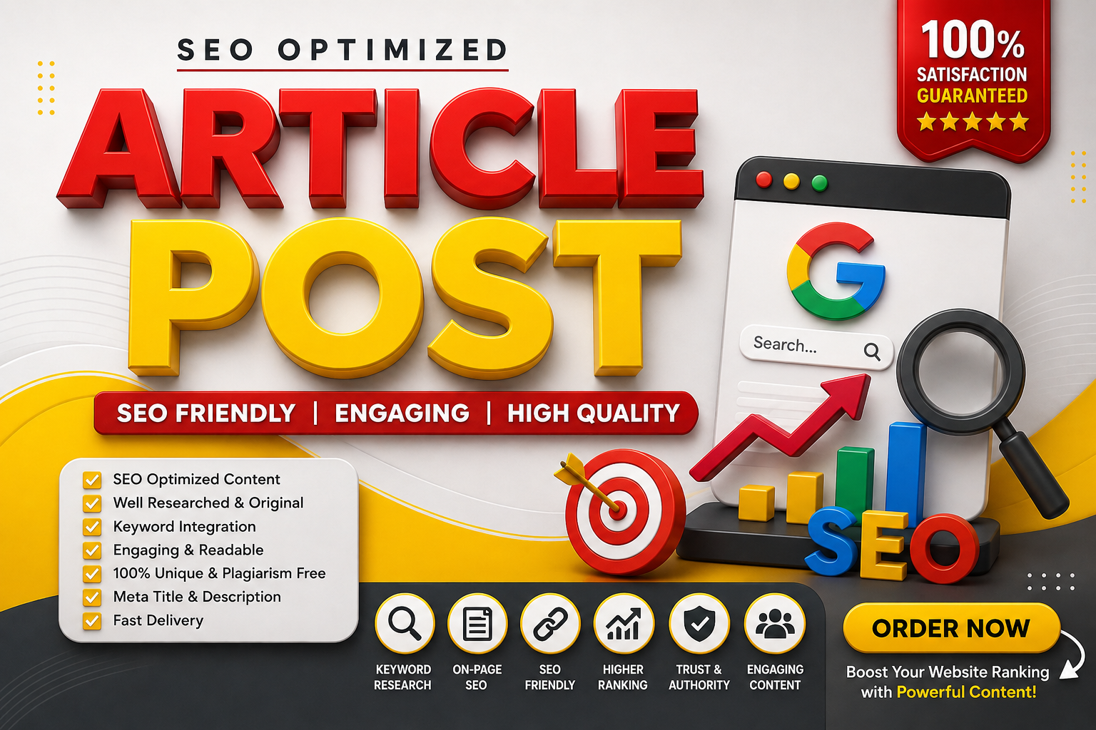 I Will Publish 15 SEO Optimized Article Posts for Goo...
