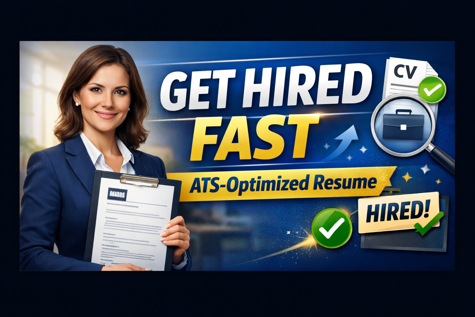 I will rewrite your resume to be ATS-friendly and get...