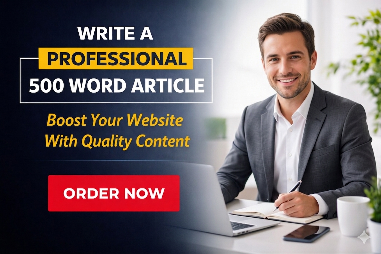 500 Words Unique Article Writing Service
