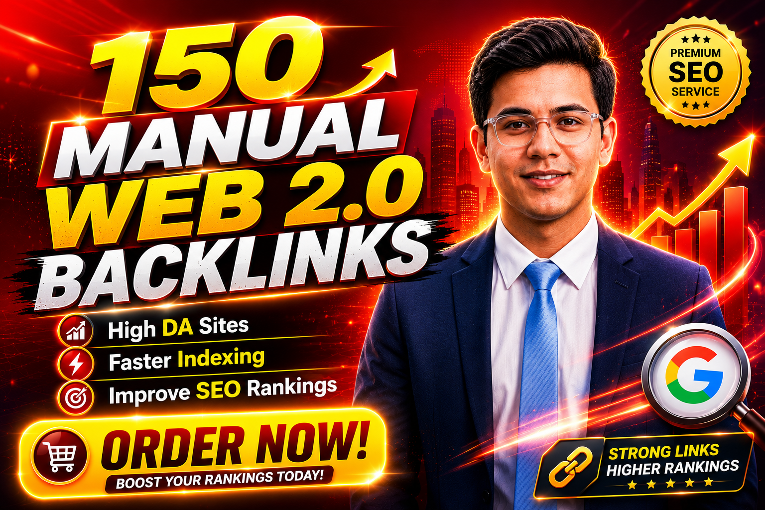 I Will Create 150 Manual Web 2.0 Backlinks With Uniqu...