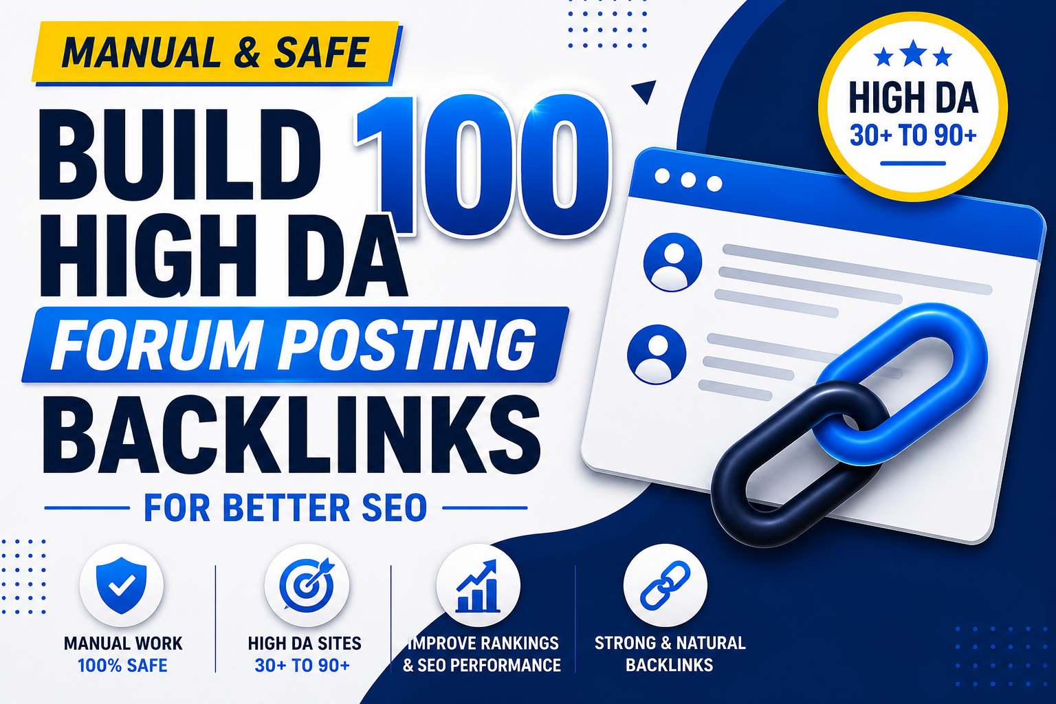 Build 100 High DA Forum Posting Backlinks for Better ...