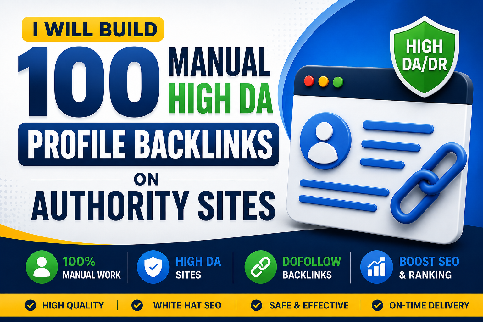 I Will Build 100 Manual High DA Profile Backlinks on ...
