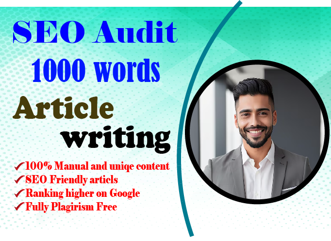 I will do SEO friendly articles in 1000 words to rank your business