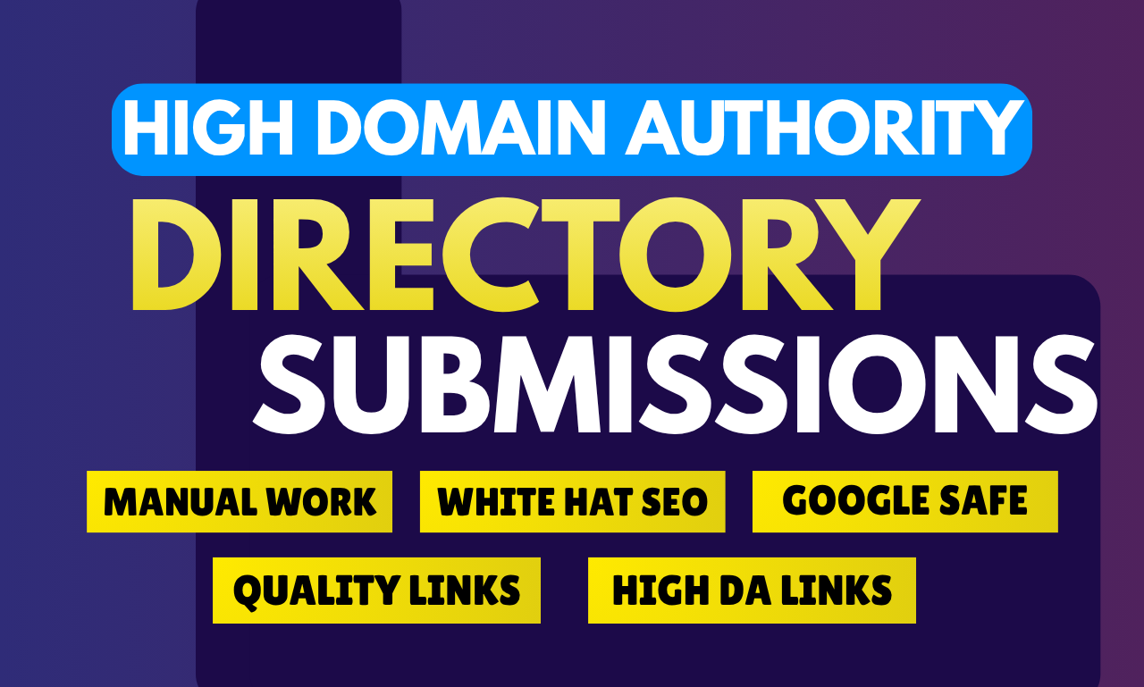 I will Manually build 210 Powerful Dofollow Directory...