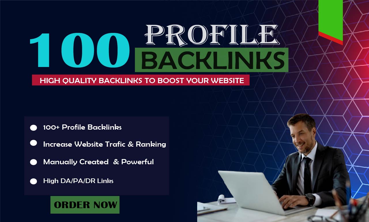 100+ manual DA 60-90+ high authority profile backlink...