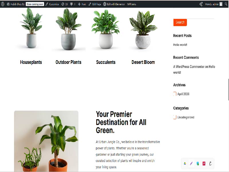 I will create a wordpress website, design/redesign wordpress website and WordPress development
