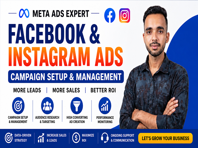 I will setup profitable Meta ads campaign for business