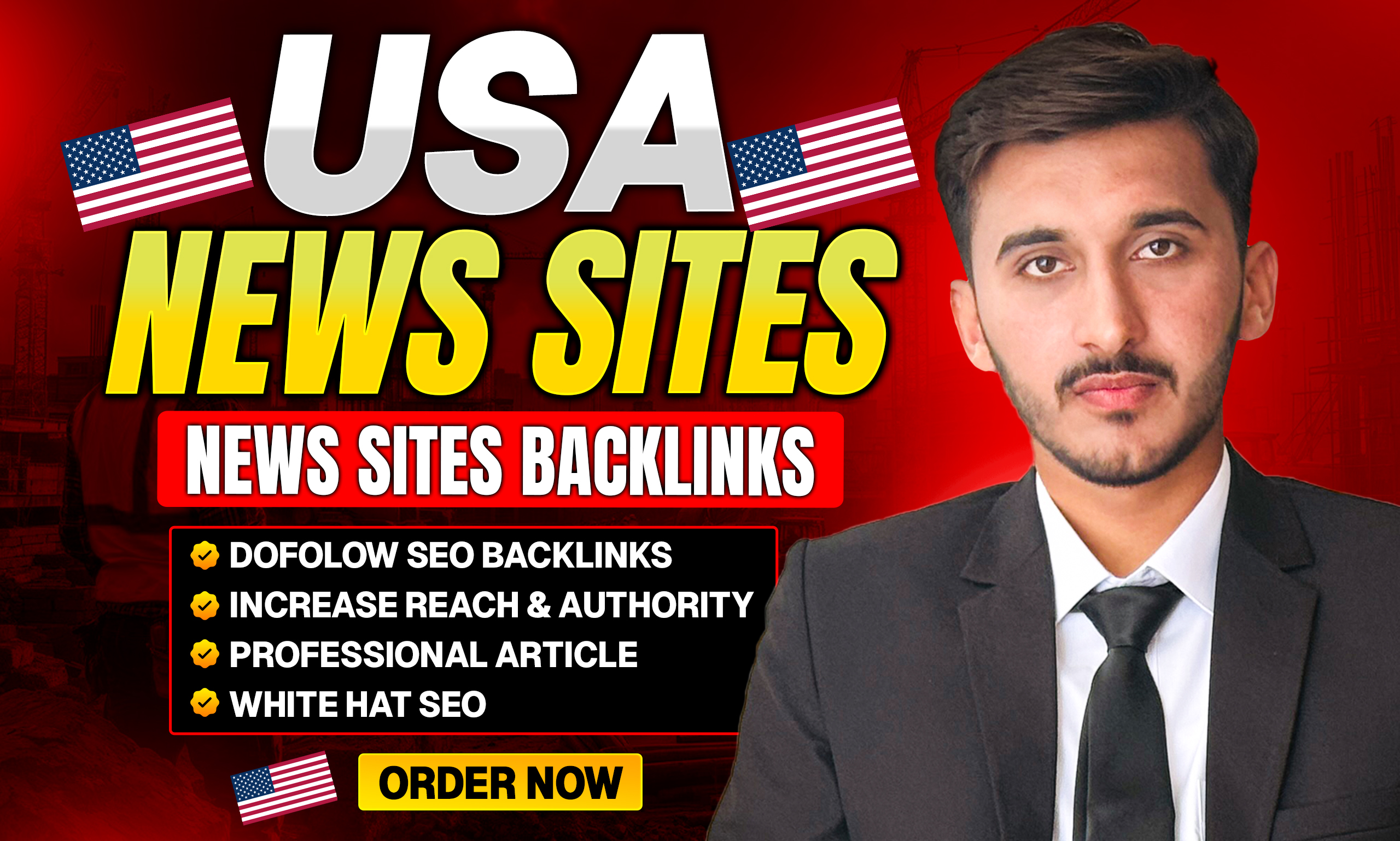 High DA& Traffic News Sites Backlinks from top US...