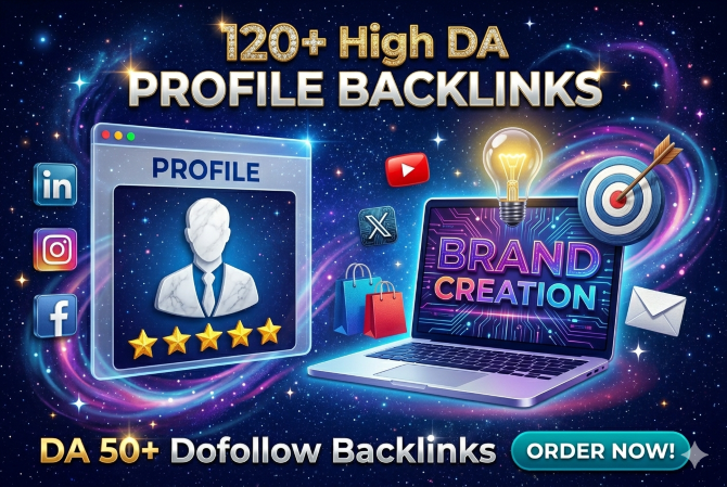 Boost Google Rankings With 120 High DA Profile Backli...