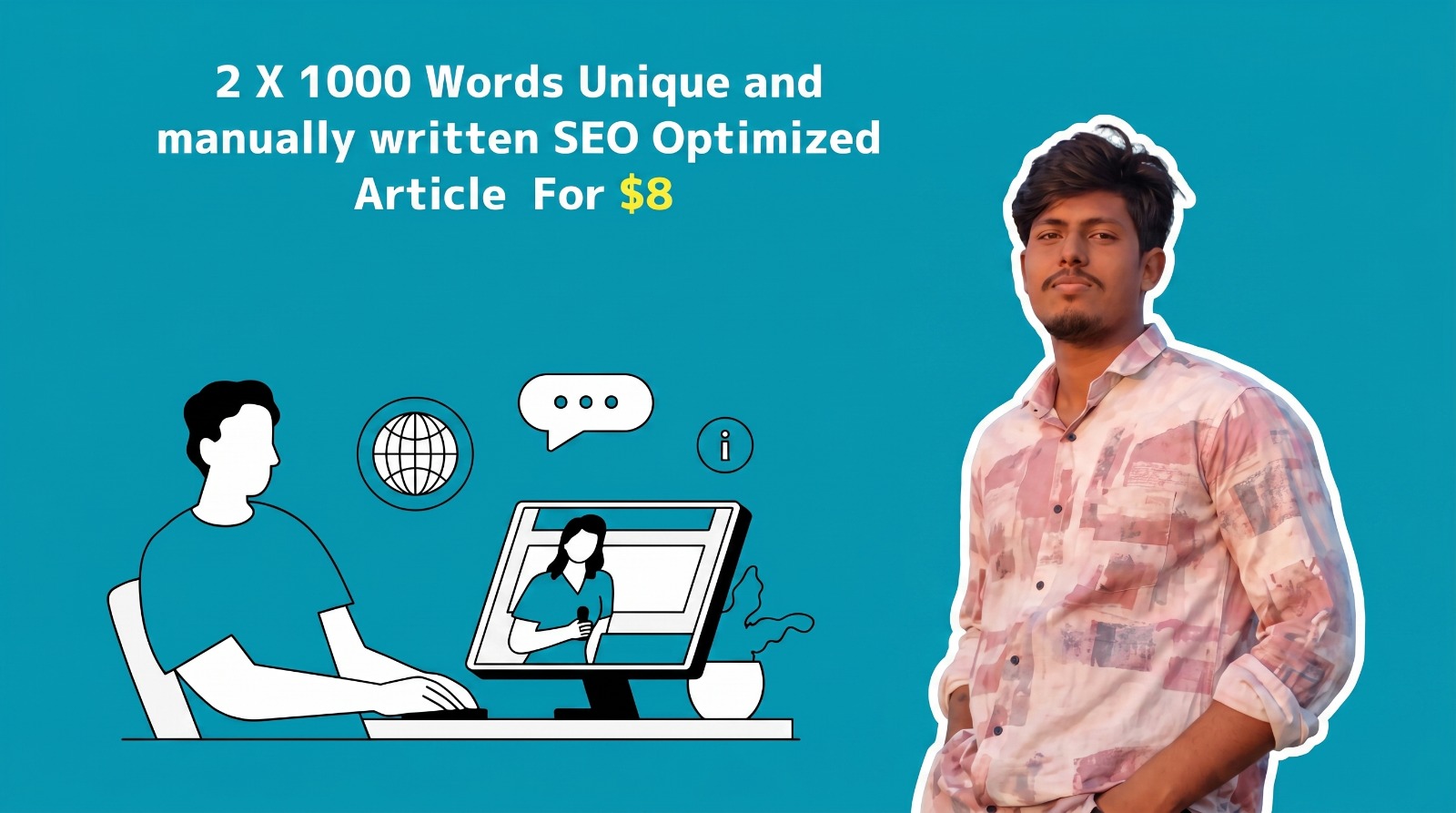 2 X 1000 Words unique and manually written SEO Optimi...
