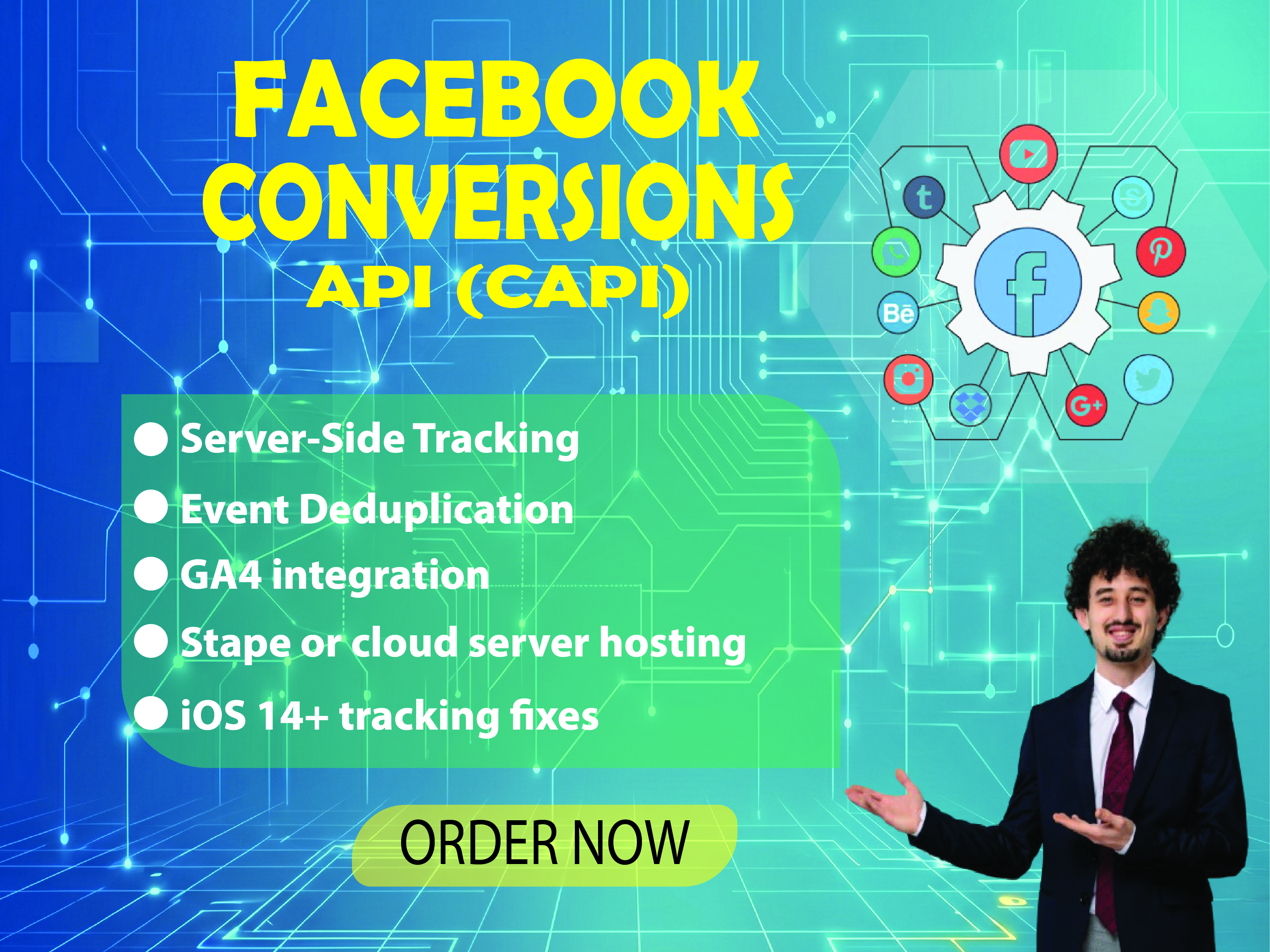 I will setup Meta Pixel Conversion API, GA4, GTM, and fix Ecommerce Tracking errors