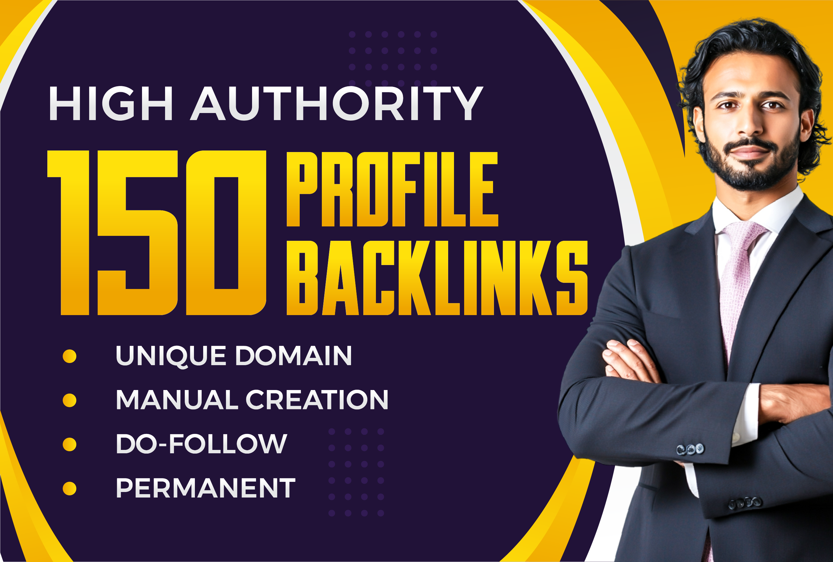 150 High-Authority Profile Backlinks Manually from Un...