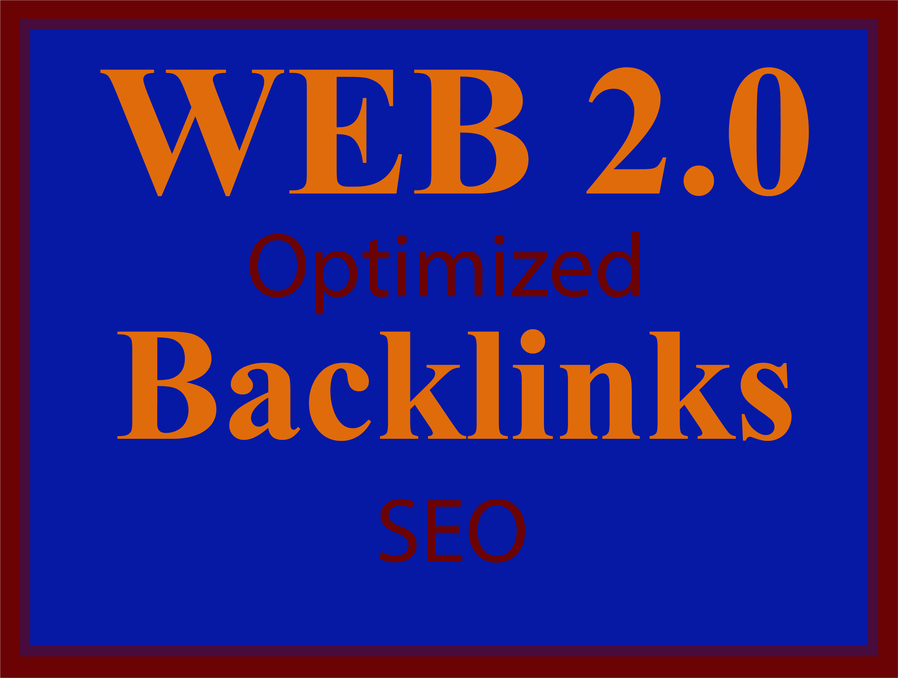 Defeat Competitor Websites with Good Quality Web 2.0 Backlinks Package for website